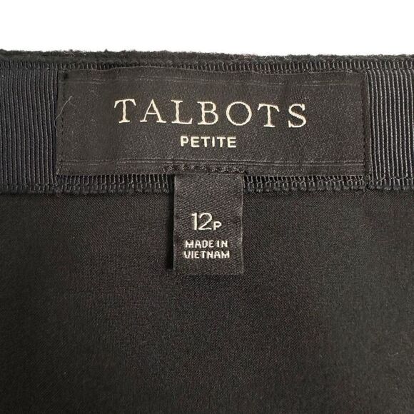 Talbots Wool Blend A-Line Plaid Skirt size 12P - Picture 5 of 10